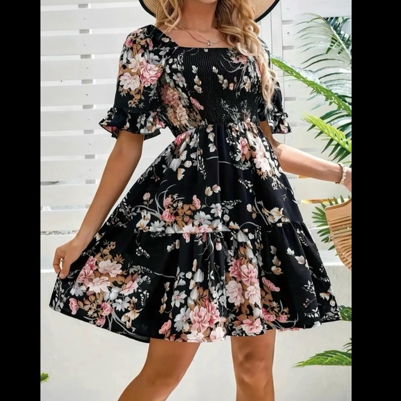 Dresses | Boho Floral Dress | Poshmark